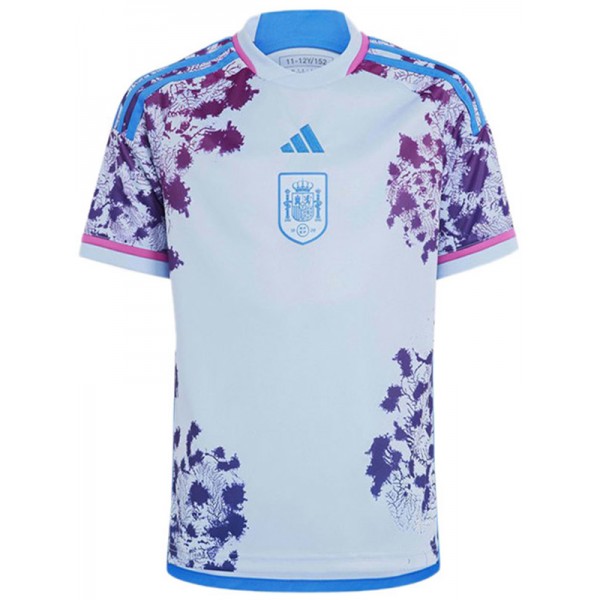Spain away jersey soccer uniform men's second football kit tops sports shirt 2023 women world cup